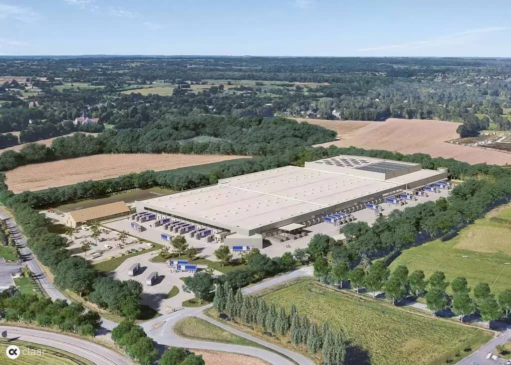 Extension de l'entrepôt Aldi Honfleur