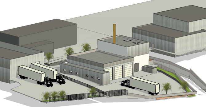 Construction d'une chaufferie automatique Bois et Biomasse à Brignoud