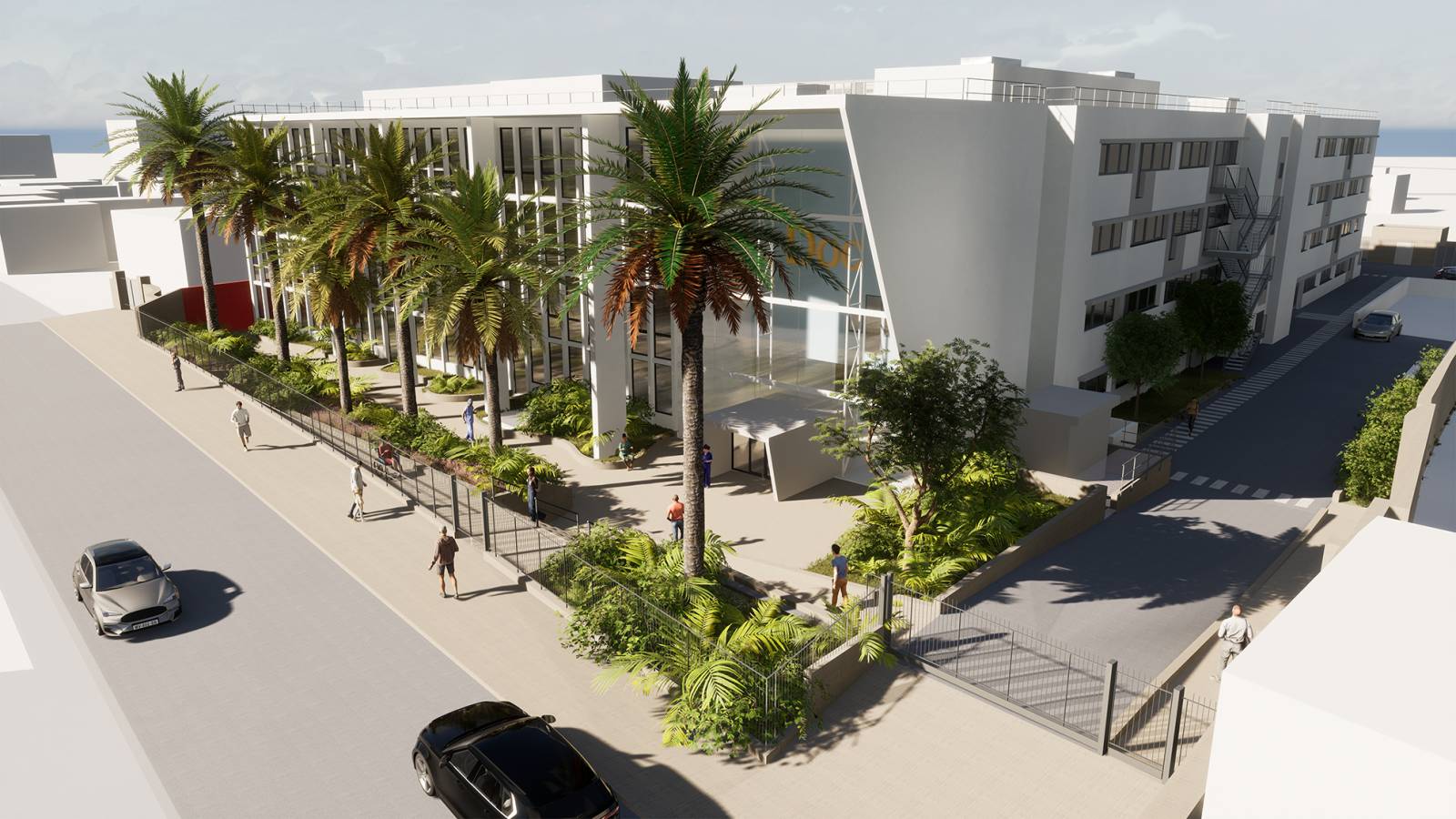 Aménagement du bâtiment Goéland Biopole DocCity Marseille