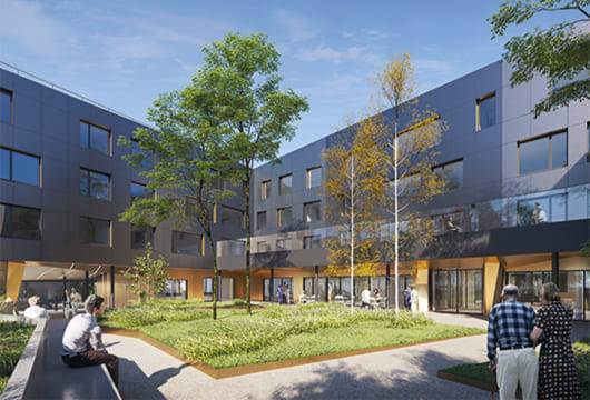 Construction d’un bâtiment R+3 sur soussol partiel EHPAD SANNOIS