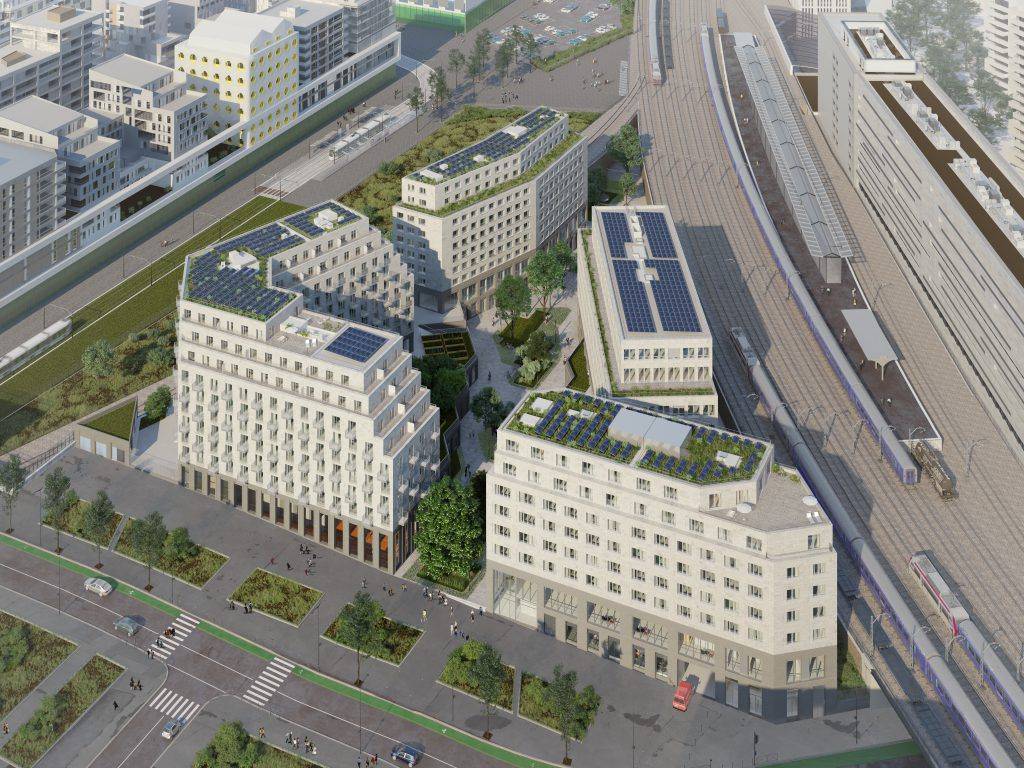 Construction de l’Ensemble Immobilier Eole Évangile à Paris 19ᵉ