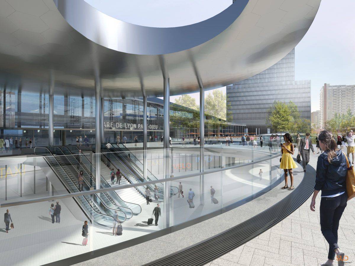 Construction d'un nouvel espace public Place Basse Lyon 3ᵉ arrondissement