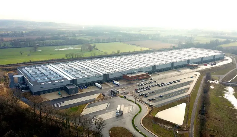 Plateforme logistique Action à Belleville