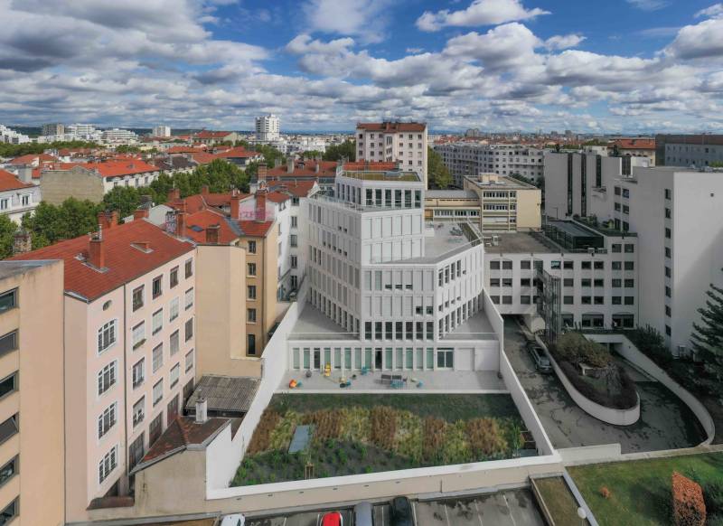 Construction des Bureaux Béranger à Lyon 6ᵉ