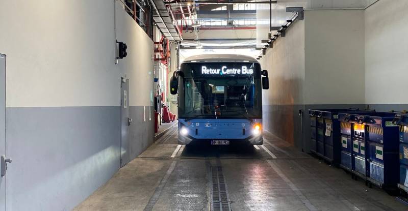 Centre de bus Lebrun à Paris