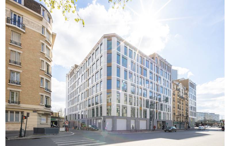 Construction du Bâtiment E-Conic Clichy-la-Garenne