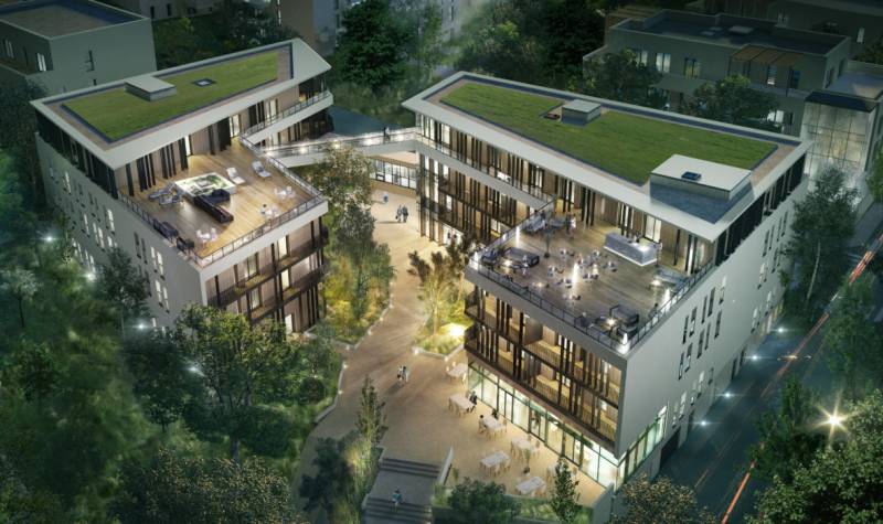 Construction de trois bâtiments multifonctionnels à Ferney-Voltaire