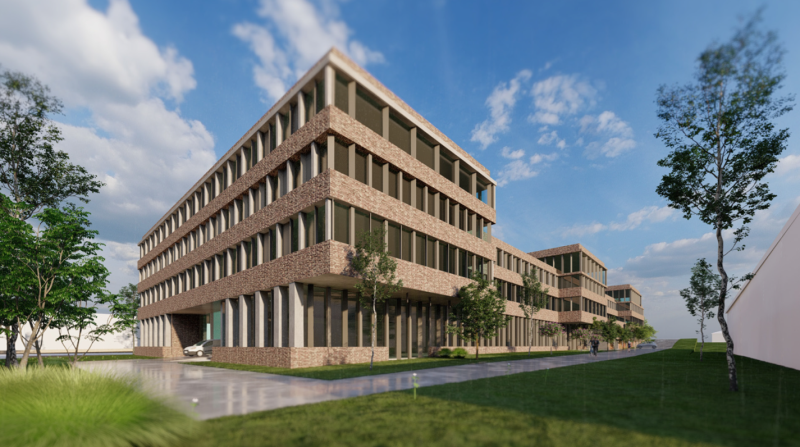 Construction d’un immeuble de bureaux immeuble de bureaux à Saint-Genis-Laval