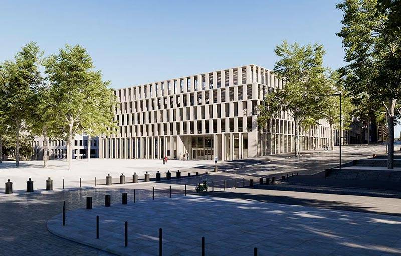 Construction de l’Institut Méditerranéen de la ville des territoires (IMVT) MARSEILLE