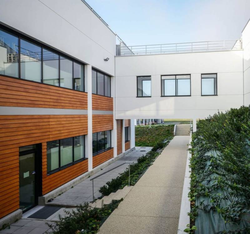 Construction des Laboratoires Boiron à Messimy