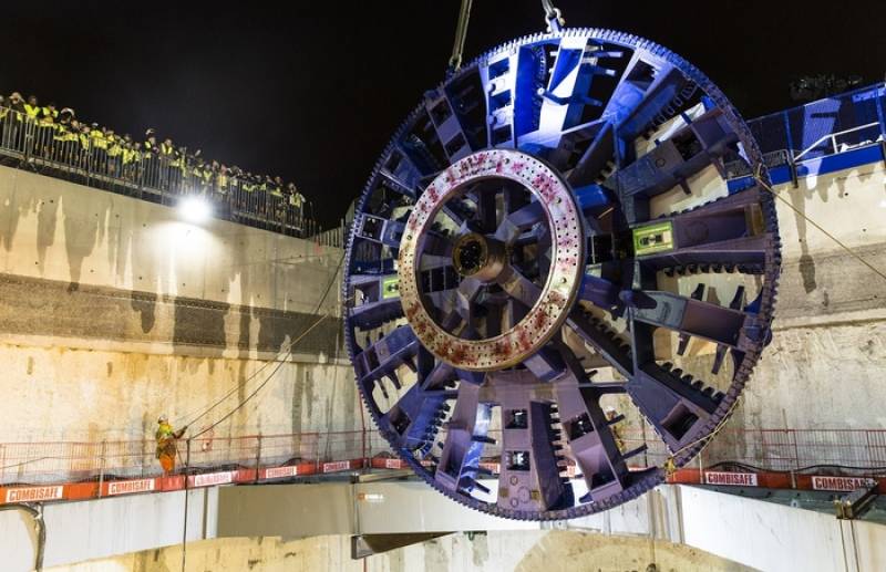 Construction d’une ligne de métro Ligne 15 entre Noisy Champs et Créteil L'Echat