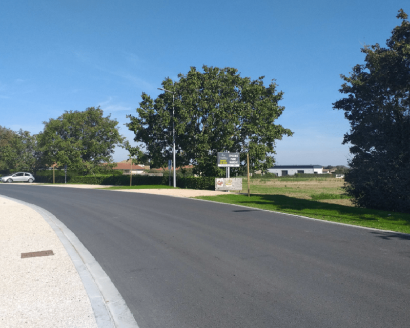 Lotissement L'Orée du village à Drace CEBATEC Ingéniere