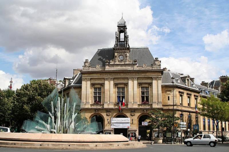 Aménagement de la Mairie de Paris 20ᵉ arrondissement