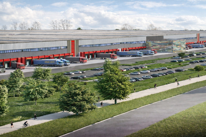 Plateforme logistique à Beauvais - CEBATEC Ingénierie Bureau d'études fluides lyon