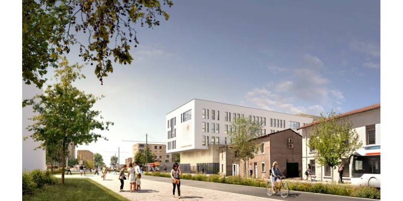 Construction d’un centre de consultation médico-chirurgical : Pôle médical Léon Blum à Villeurbanne