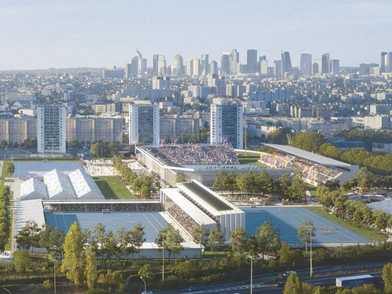 Construction et réhabilitation d'un stade pour les Jeux Olympiques 2024, STADE YVES DU MANOIR COLOMBES