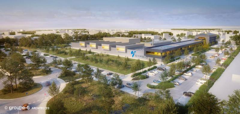 Conception & réalisation du siège social de Symbio, de son centre de R&D, et l’unité de fabrication grande capacité de systèmes à hydrogène Symbio Factory à Saint Fons