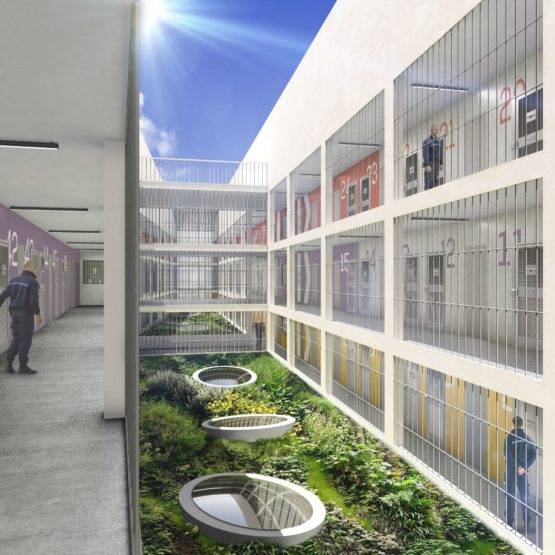 Extension du centre pénitentiaire Baie Mahault Guadeloupe